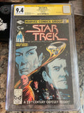 Star Trek #1, RARE 1 of KIND!!!, DOUBLE COVER, SIGNED, CGC 9.4